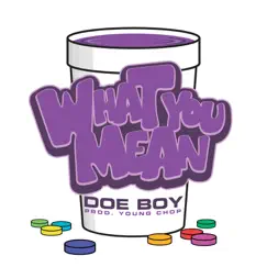 What You Mean - Single by Doe Boy album reviews, ratings, credits