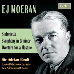 Moeran: Sinfonietta, Symphony in G Minor & Overture for a Masque by London Philharmonic Orchestra, Philharmonia Orchestra & Sir Adrian Boult album reviews, ratings, credits