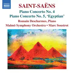 Saint-Saëns: Piano Concertos Nos. 4 & 5 by Romain Descharmes, Malmö Symphony Orchestra & Marc Soustrot album reviews, ratings, credits