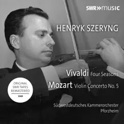 Vivaldi: The Four Seasons - Mozart: Violin Concerto No. 5 in A Major (Live) by Henryk Szeryng & Südwestdeutsches Kammerorchester Pforzheim album reviews, ratings, credits