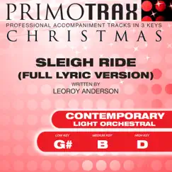 Sleigh Ride (Contemporary Light Orchestral) [Christmas Primotrax] [Performance Tracks] - EP by Christmas Primotrax & Fox Music Party Crew album reviews, ratings, credits