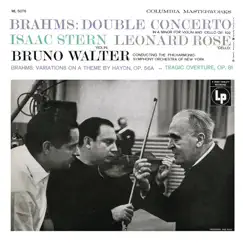 Brahms: Double Concerto in A Minor, Op. 102 & Beethoven: Triple Concerto in C Major, Op. 56 by Leonard Rose, Bruno Walter & New York Philharmonic album reviews, ratings, credits