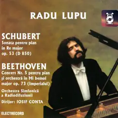 Schubert: Piano Sonata No. 17, Op. 53 & Beethoven: Piano Concerto No. 5, Op. 73 by Radu Lupu, Iosif Conta & Orchestra Simfonică a Radiodifuziunii Române album reviews, ratings, credits