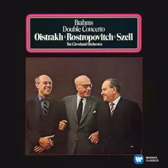 Brahms: Double Concerto by Mstislav Rostropovich, David Oistrakh & George Szell album reviews, ratings, credits