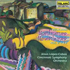 Villa-Lobos: Bachianas Brasileiras Nos. 2, 4 & 8 by Jesús López-Cobos & Cincinnati Symphony Orchestra album reviews, ratings, credits