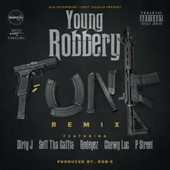 Funk (Remix) [feat. Dirty J, Seff Tha Gaffla, Redeyez, Chewy Loc & P. Street] - Single by Young Robbery album reviews, ratings, credits