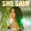 She Said (feat. Bobby B Mac & Etu) - Single album lyrics, reviews, download