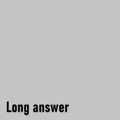 Long Answer - Single by Ardapez album reviews, ratings, credits