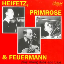 Halvorsen, Mozart & Dohnányi: Chamber Works by Jascha Heifetz, William Primrose & Emanuel Feuermann album reviews, ratings, credits