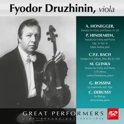 Works for Viola & Piano by Fyodor Druzhinin, Larissa Panteleyev, Anna Levina & Maria Yudina album reviews, ratings, credits