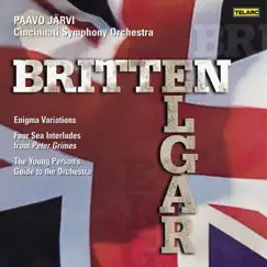Britten: Young Person's Guide to the Orchestra & Four Sea Interludes from Peter Grimes - Elgar: Enigma Variations by Paavo Järvi & Cincinnati Symphony Orchestra album reviews, ratings, credits