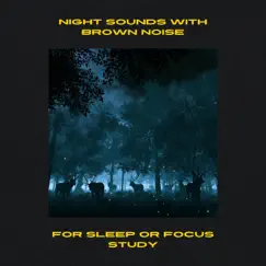 Night Sounds with Brown Noise for Sleep or Focus Study, Loopable by Night Nature Sounds, Granular Brown Noise & Elements of Nature album reviews, ratings, credits