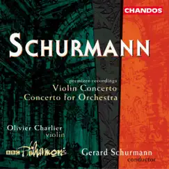 Schurmann: Violin Concerto & Concerto for Orchestra by Gerard Schurmann, BBC Philharmonic & Olivier Charlier album reviews, ratings, credits