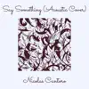 Say Something (Acoustic Cover) - Single album lyrics, reviews, download