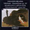 Brahms: Volkslieder & Zigeunerlieder, Op. 103 album lyrics, reviews, download