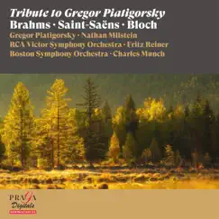 Tribute to Gregor Piatigorsky [Brahms, Saint-Saëns, Bloch] by Gregor Piatigorsky, Nathan Milstein, Fritz Reiner & Charles Munch album reviews, ratings, credits