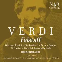 VERDI: FALSTAFF by Lorenzo Molajoli & Orchestra del Teatro alla Scala di Milano album reviews, ratings, credits