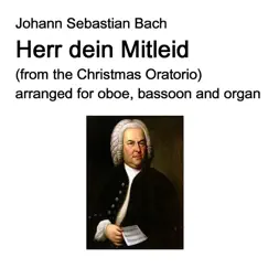 Johann Sebastian Bach - Herr dein Mitleid (from the Christmas Oratorio) arranged for oboe bassoon and organ - Single by Johann Sebastian Bach & David Warin Solomons album reviews, ratings, credits