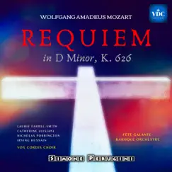 Mozart: Requiem in D Minor, K. 626 by Simone Perugini & Fête Galante Baroque Orchestre album reviews, ratings, credits
