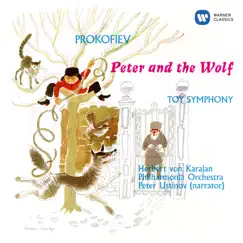 Prokofiev: Peter and the Wolf, Op. 67 - Angerer: Toy Symphony (Attrib. L. Mozart or J. Haydn) by Herbert von Karajan, Peter Ustinov & Philharmonia Orchestra album reviews, ratings, credits