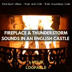 Fireplace & Thunderstorm Sounds in an English Castle: One Hour (Loopable) by Stardust Vibes, Rain Soundzzz Club & Rain and Chill album reviews, ratings, credits