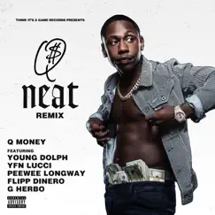 Neat (Remix) [feat. Young Dolph, YFN Lucci, Peewee Longway, Flipp Dinero & G Herbo] - Single by Q Money album reviews, ratings, credits