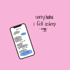 Sorry Haha I Fell Asleep Song Lyrics