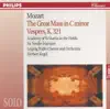 Mozart: The Great Mass in C Minor; Vesper K. 321 album lyrics, reviews, download