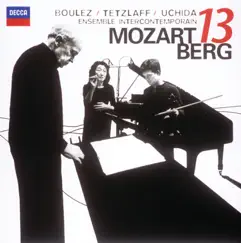 Mozart: Gran Partita - Berg: Kammerkonzert by Christian Tetzlaff, Ensemble InterContemporain & Pierre Boulez album reviews, ratings, credits