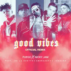 Good Vibes (Official Remix) [feat. De La Ghetto, Amenazzy & C. Tangana] - Single by Fuego & Nicky Jam album reviews, ratings, credits