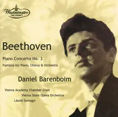 Beethoven: Piano Concerto No. 3 & Choral Fantasy by Daniel Barenboim, Laszlo Somogyi & Orchestra of the Vienna State Opera album reviews, ratings, credits