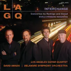 Interchange - Concertos by Rodrigo & Assad by David Amado, Delaware Symphony Orchestra & Los Angeles Guitar Quartet album reviews, ratings, credits