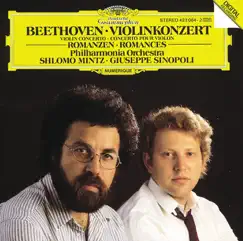 Beethoven: Violin Concerto; Romances by Giuseppe Sinopoli, Philharmonia Orchestra & Shlomo Mintz album reviews, ratings, credits