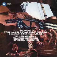 Schubert: Piano Trio No. 1, D. 898 & Sonatensatz, D. 28 by Maurice Gendron, Hephzibah Menuhin & Yehudi Menuhin album reviews, ratings, credits