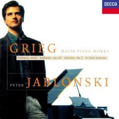 Grieg: Piano Sonata; Holberg Suite; Lyric Pieces by Peter Jablonski album reviews, ratings, credits