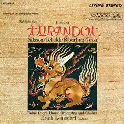 Puccini: Turandot (Highlights) by Birgit Nilsson, Jussi Björling, Rome Opera Orchestra & Erich Leinsdorf album reviews, ratings, credits