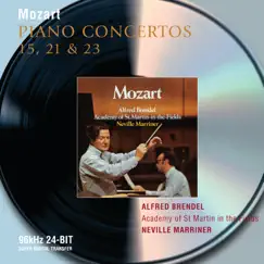 Mozart: Piano Concertos Nos. 15, 21 & 23 by Academy of St Martin in the Fields & Alfred Brendel album reviews, ratings, credits