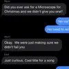 Microscope For Christmas - Single album lyrics, reviews, download