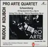 Kolisch-Pro Arte Rarities: Schoenberg – String Quartet No. 2, String Trio & Ode to Napoleon (Live Historical Recordings) album lyrics, reviews, download
