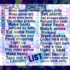 T.O.A.S. Check List - EP by Ruff_samurai_ album reviews, ratings, credits