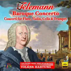 Telemann: Baroque Concertos by Cologne New Philharmonic Orchestra & Volker Hartung album reviews, ratings, credits