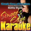 Simple Song of Freedom (Originally Performed By Bobby Darin) [Karaoke] song lyrics