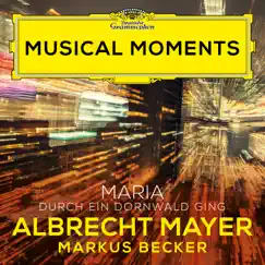 Traditional: Maria durch ein Dornwald ging (Arr. Spindler for Oboe and Piano with an Improvisation by Becker) [Musical Moments] - Single by Albrecht Mayer & Markus Becker album reviews, ratings, credits
