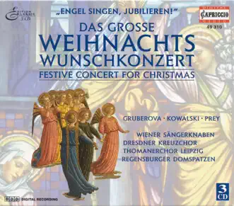 Download Christmas Oratorio, BWV 248: Chorus: Herrscher Des Himmels, Erhore Das Lallen Christoph Prégardien, Ruth Ziesak, Monica Groop, Concerto Köln, Frankfurt Vocal Ensemble & Ralf Otto MP3