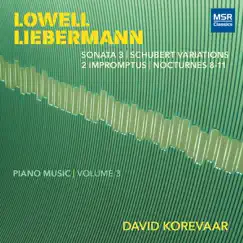 Lowell Liebermann - Piano Music, Vol. 3 by David Korevaar album reviews, ratings, credits
