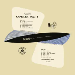 Paganini: Caprices for Solo Violin (1950 Mono Recording) [Ruggiero Ricci: Complete Decca Recordings, Vol. 10] by Ruggiero Ricci album reviews, ratings, credits