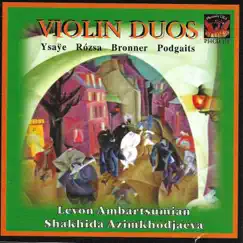 Violin Duos by Levon Ambartsumian & Shakhida Azimkhodjaeva album reviews, ratings, credits