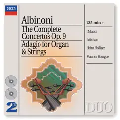 Concerto a 5 in B-Flat, Op. 9, No. 1 for Violin, Strings, and Continuo: II. Adagio Song Lyrics