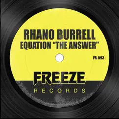 Equation 'The Answer' - Single by Rhano Burrell album reviews, ratings, credits