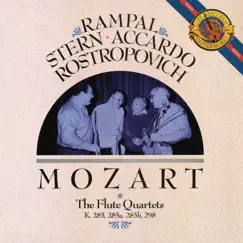 Mozart: The Quartets for Flute, Violin, Viola and Cello by Jean-Pierre Rampal, Isaac Stern, Salvatore Accardo & Mstislav Rostropovich album reviews, ratings, credits